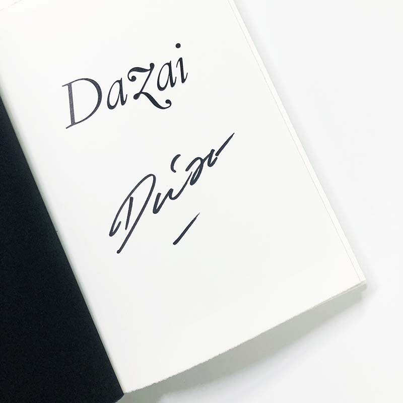 Daido Moriyama: DAZAI English edition *signed太宰 森山大道 *署名本 - 古本買取 2手舎/二手舎  nitesha 写真集 アートブック 美術書 建築