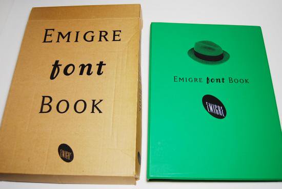 EMIGRE FONT BOOK エミグレ・フォント・ブック   古本買取 2手舎/二手
