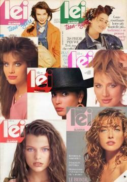 Lei イタリア・ファッション誌 80年代8冊