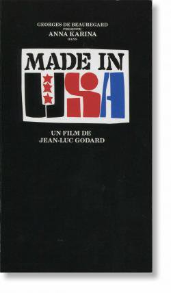 MADE IN U.S.A. Jean-Luc Godard films N.S.W. vol.2 ジャン＝リュック 