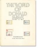 THE WORLD OF DONALD EVANS Text by Willy Eisenhartɥʥɡ ʽ