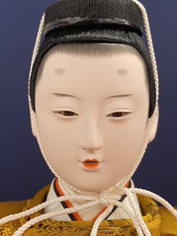 京都、平安光義作 京六番 皇宮雛 立ち雛 平飾りセット - 人形の 京都、平安光義作 京六番 皇宮雛 立ち雛 平飾りセット - 人形の