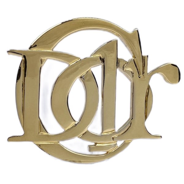 Parfums Christian Dior クリスチャンディオール ゴールド C.Dior ブローチ - LAYER VINTAGE