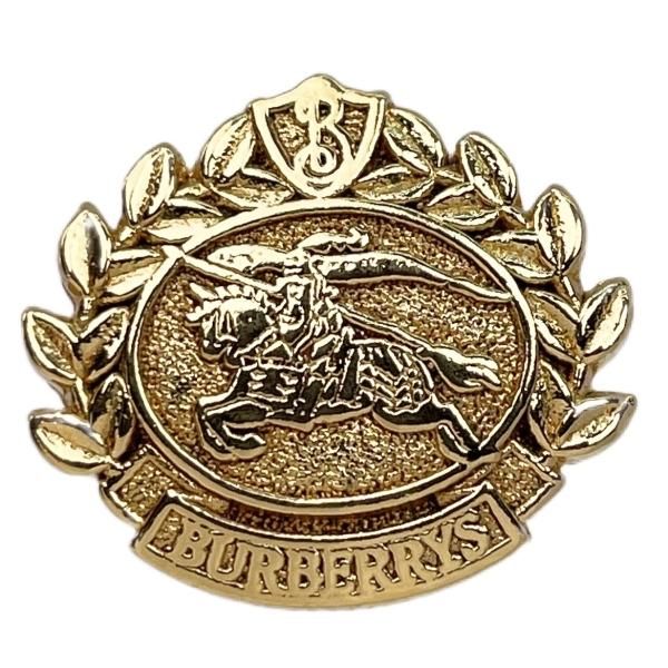 希少！☆Burberry☆バーバリー　エンブレム　ピンブローチ　ビンテージ 希少！☆Burberry☆バーバリーエンブレムピンブローチビンテージ