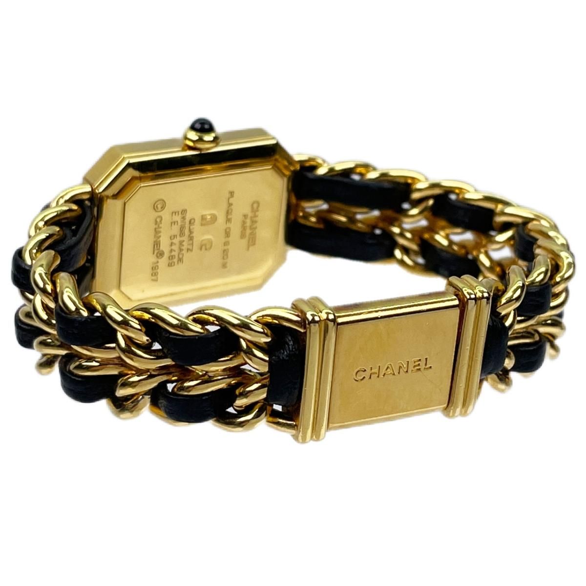 CHANEL シャネル プルミエール 時計 希少 S size ブラック E.E54489