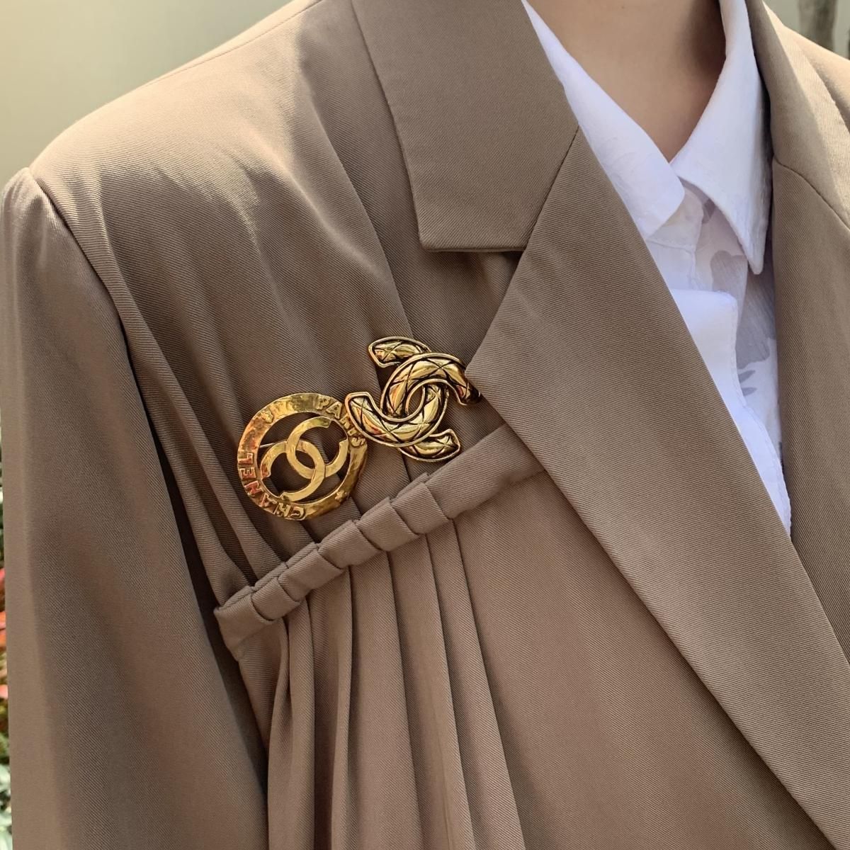 CHANEL シャネル ヴィンテージ ブローチ ココマーク 1246刻 - LAYER ...