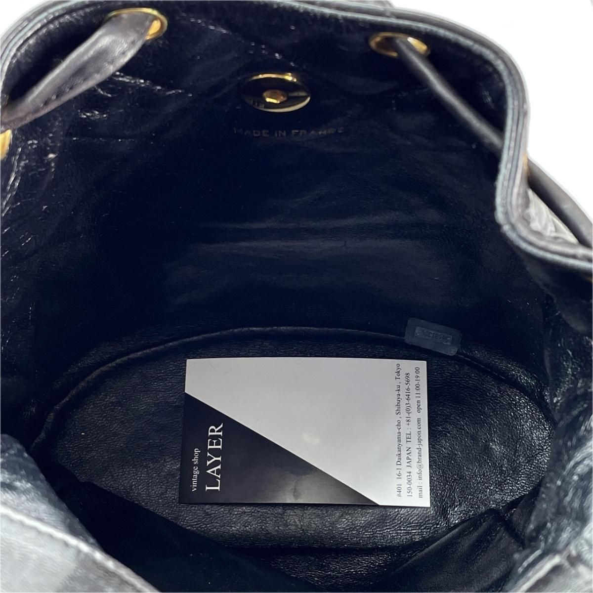 CHANEL マトラッセ リュック ビンテージ CHANEL／シャネル／ヴィンテージ／マトラッセ／ターンロック