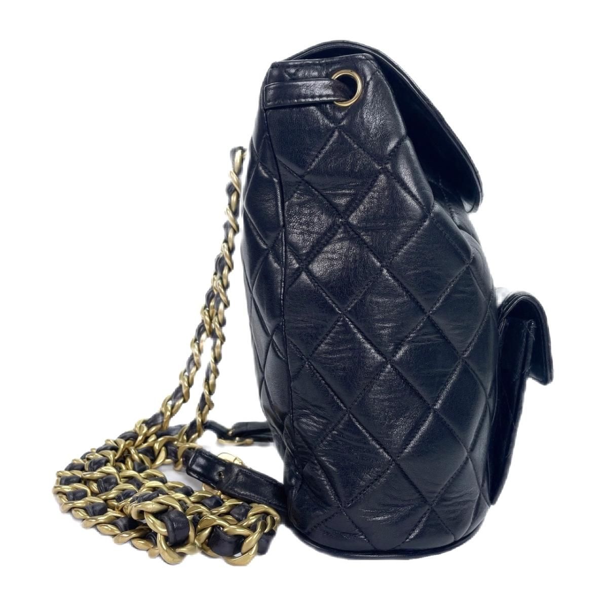 CHANEL シャネル　リュック　マトラッセ　ラムスキン　ヴィンテージ シャネル CHANEL マトラッセ リュックサック ラムスキン