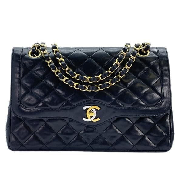 CHANEL シャネル パリ限定 ヴィンテージ チェーンショルダーバッグ ...