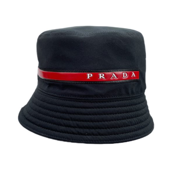 PRADA プラダ スポーツ ライン ナイロン キャップ ハット 帽子