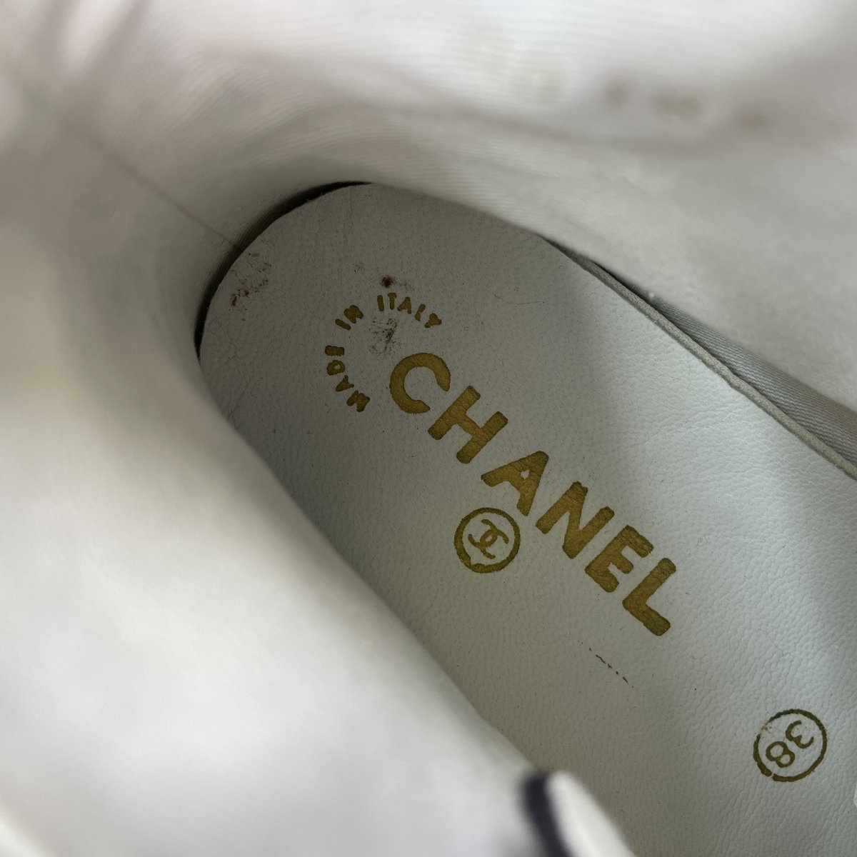 CHANEL シャネル コンバースタイプ ココマーク ハイカットスニーカー