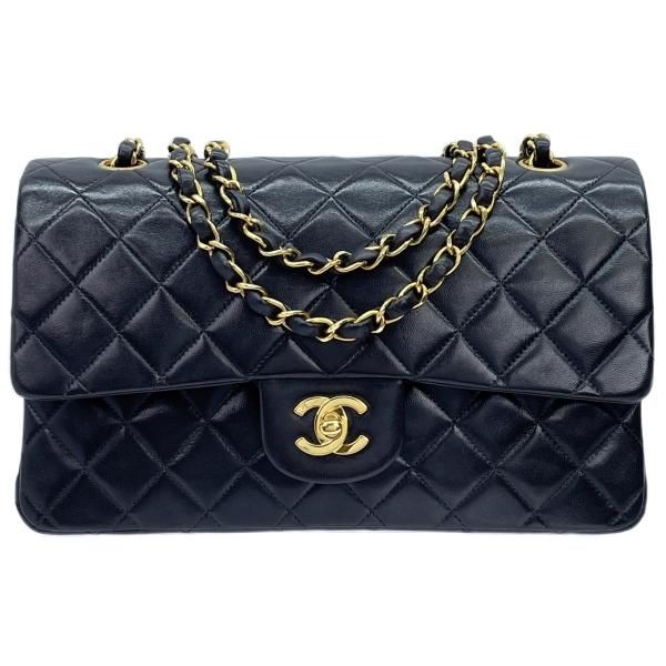 CHANEL シャネル ヴィンテージ ダブルフラップ マトラッセ ショルダーバッグ CF25