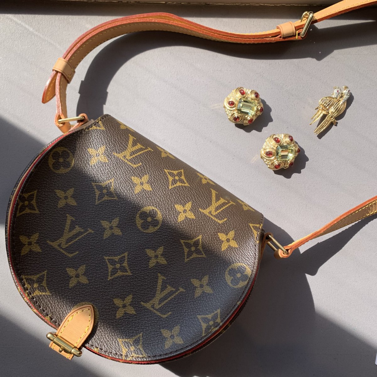 LOUIS VUITTON ルイヴィトン モノグラム 廃盤 タンブラン ショルダー