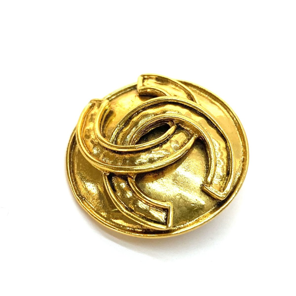 CHANEL ヴィンテージ ラウンド ココマーク ブローチ 1994年製, CHANEL Vintage CC Logo Brooch 1994 /,  21122710 - LAYER VINTAGE