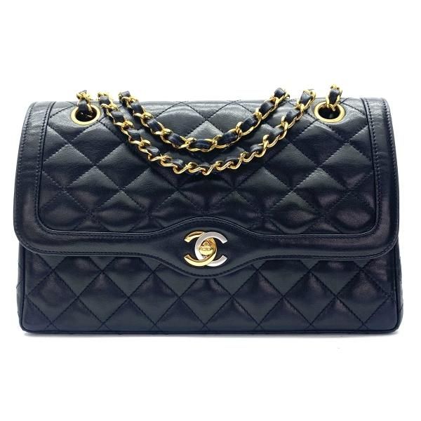 CHANEL パリ限定 マトラッセ ダブルフラップ チェーンショルダーバッグ 1995年 CHANEL Paris Limited Edition  CF26 1995/ 23011301 - LAYER VINTAGE