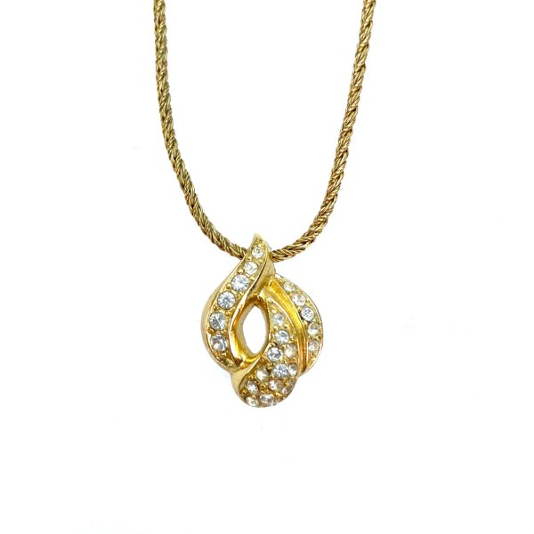 Christian Dior ǥ   ͥå쥹
Christian Dior Gold Chrystal teardrop Necklace / 21111204