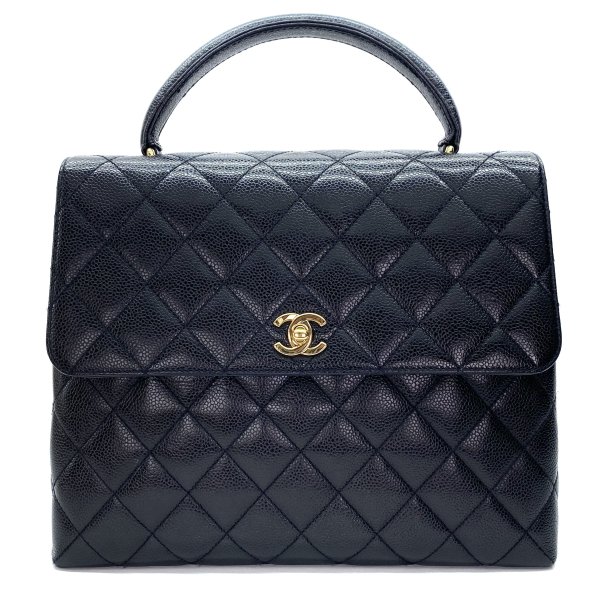 CHANEL ͥ ޥȥå ꡼ ȥåץϥɥ ӥ
CHANEL Matelasse Kelly Top Handle Bag Caviar Leather / 23031416