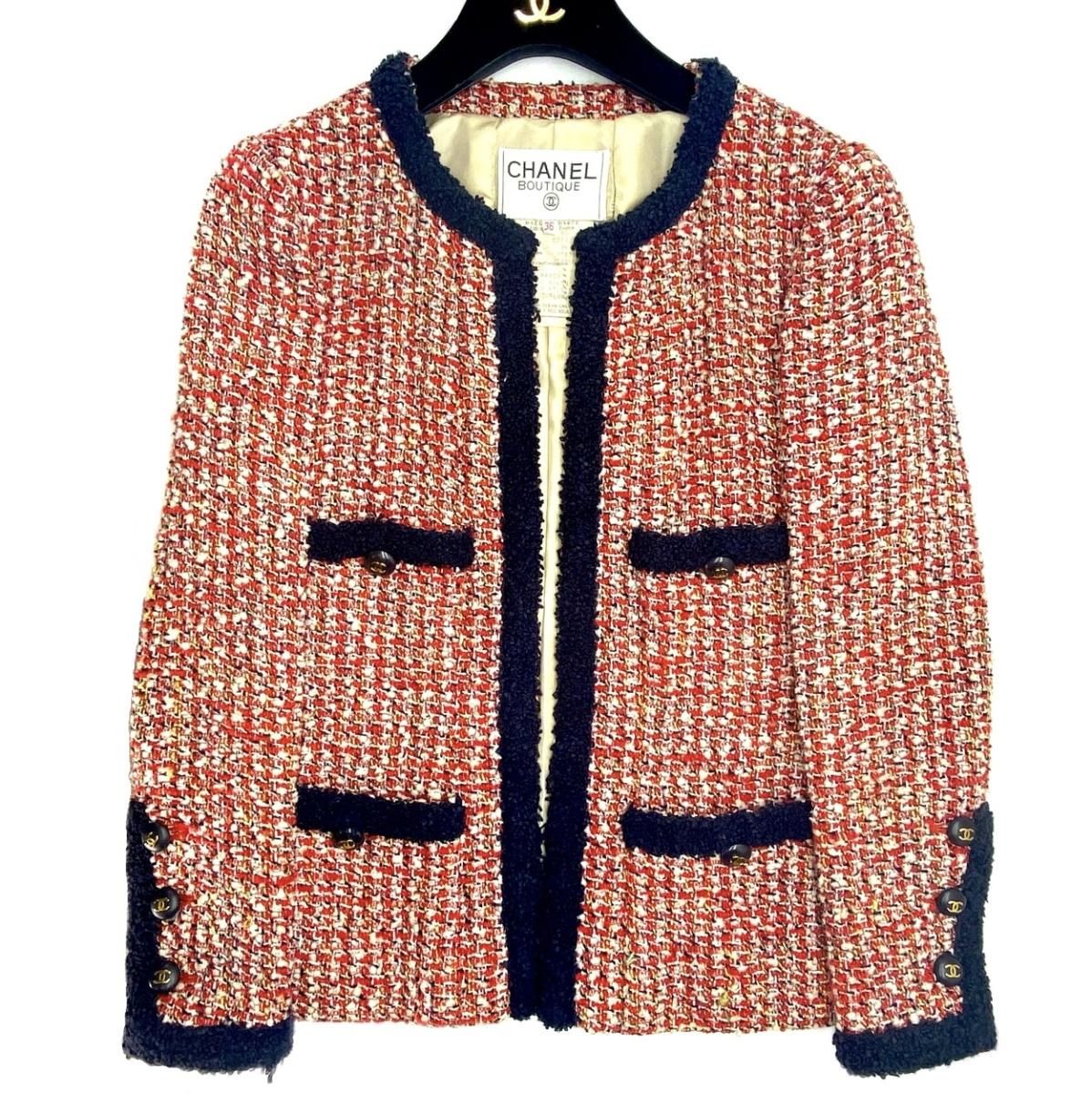 CHANEL シャネル ヴィンテージ ツイード ジャケット1995年製 CHANEL Vintage Tweed Jacket 1995  /21090303 - LAYER VINTAGE