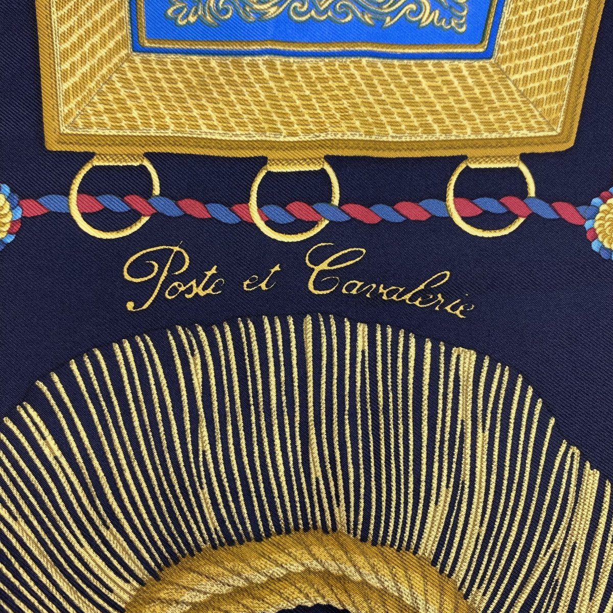 HERMES エルメス カレ 90 サーベル飾り袋 HERMES Carre Silk Scarf