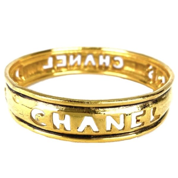 CHANEL   Х󥰥 1921~1939ǯ
CHANEL Gold Bangle with Logo 1921~1939 /21052802