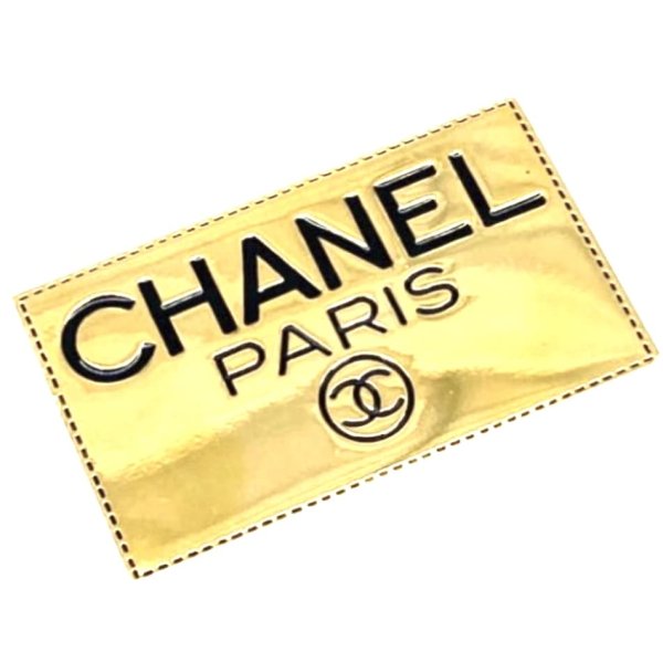CHANEL ͥ ֥ ץ졼
CHANEL  Logo Plate Brooch / 23042506