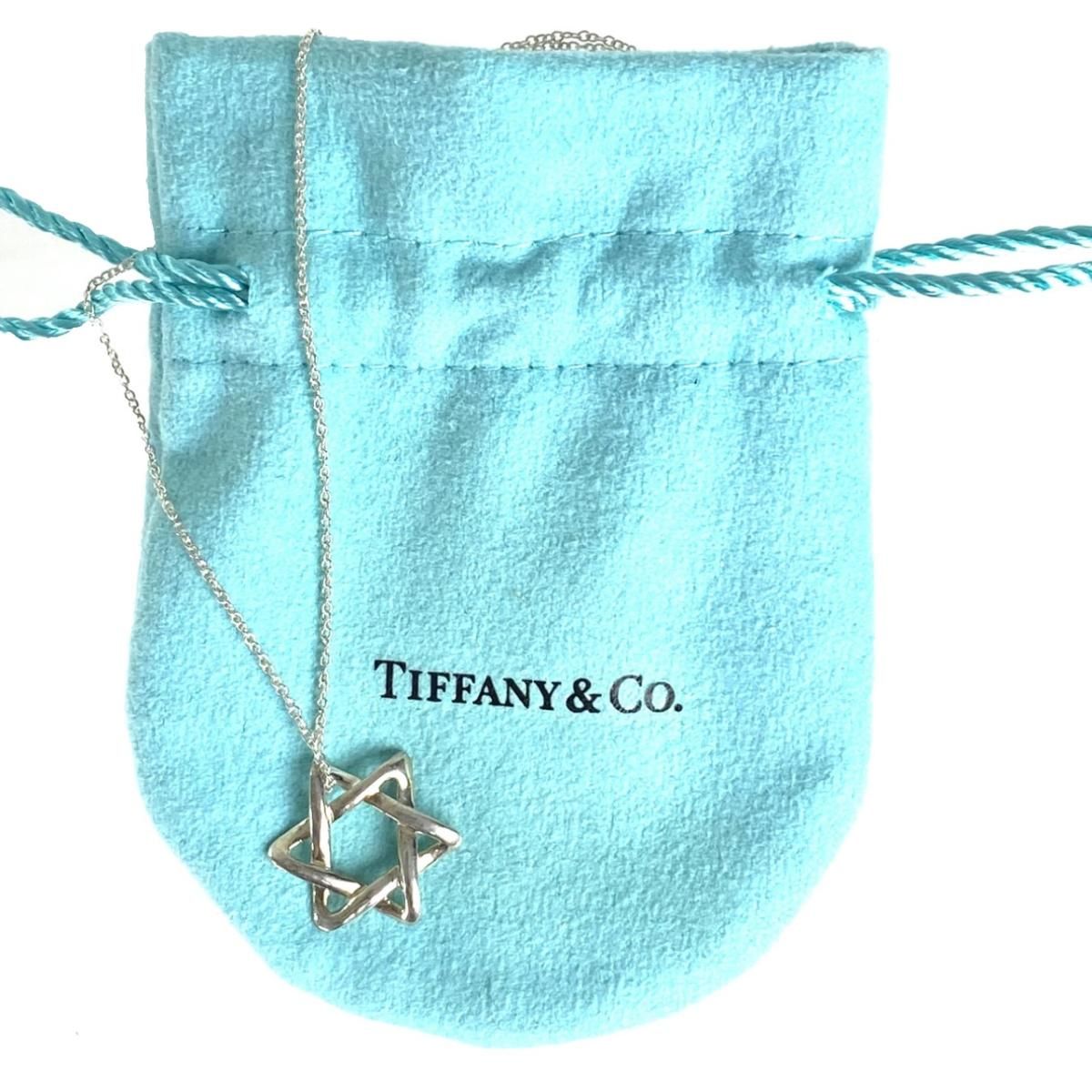 Tiffany ティファニー スターオブダビデ ネックレス SV925 Tiffany 