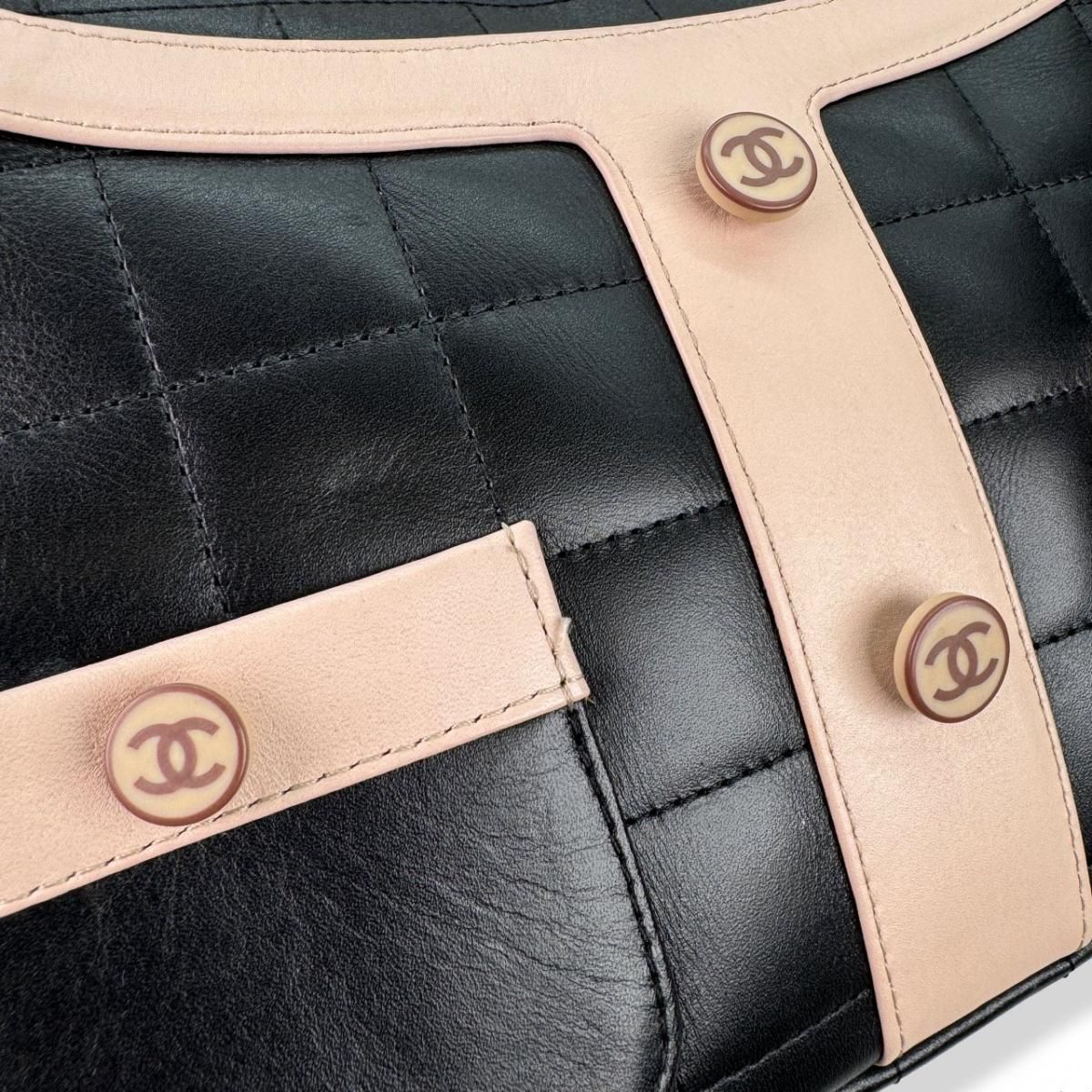 CHANEL ジャケットモチーフワンショルダーバッグ チョコバー