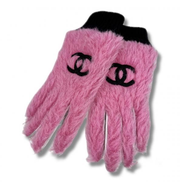 【新品同様】CHANEL シャネル ココマーク ファー 手袋 CHANEL シャネル 手袋 AAA411 B17819 レディース カシミア ココ