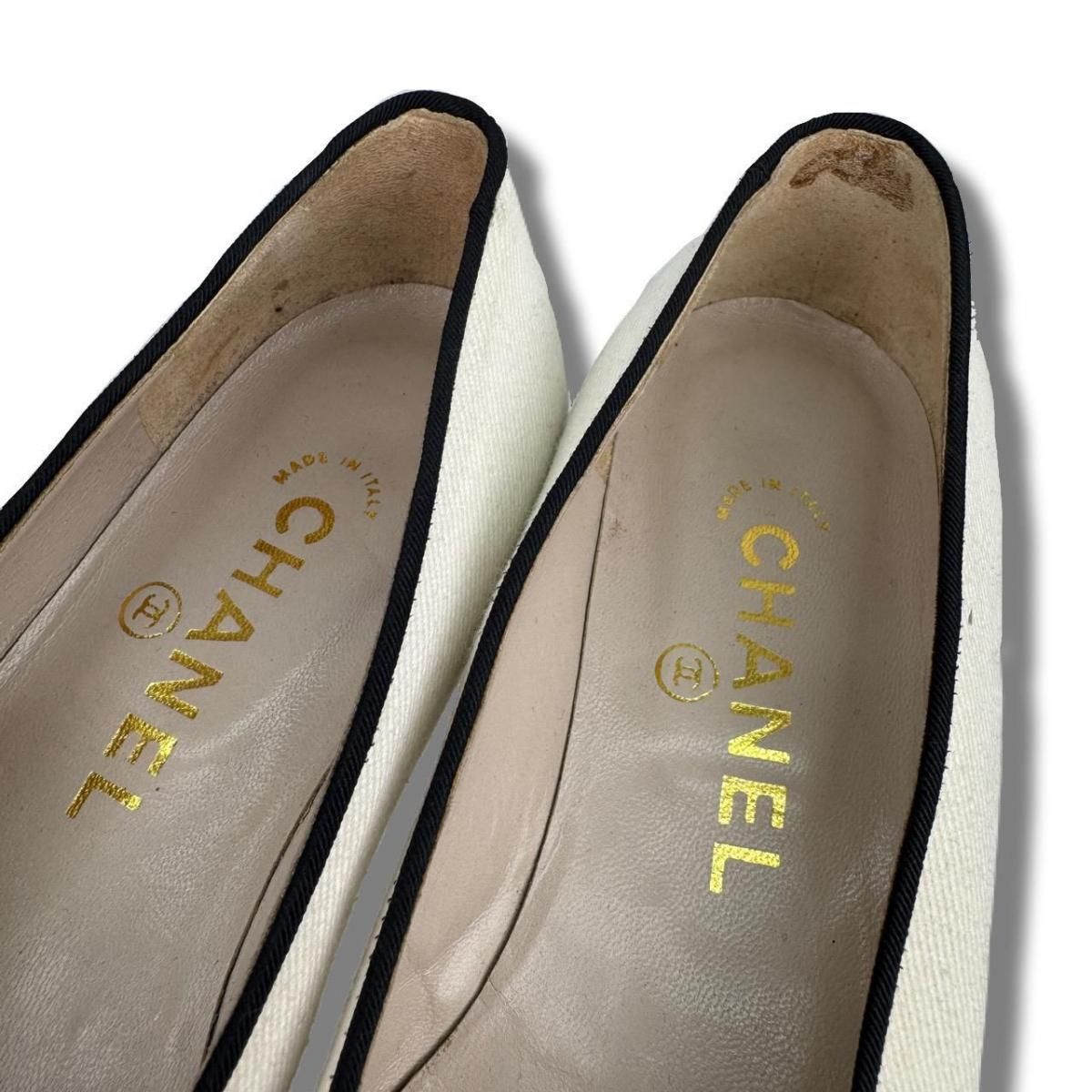 *春先を彩る*【CHANEL】バレリーナシューズ CCロゴ 全部見せます♡エレ女の偏愛アイテム【シャネル／バレリーナ