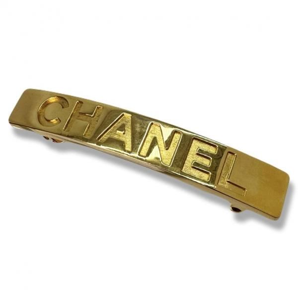 CHANEL　ロゴバレッタ　髪留め　97A　1997年製　25012214