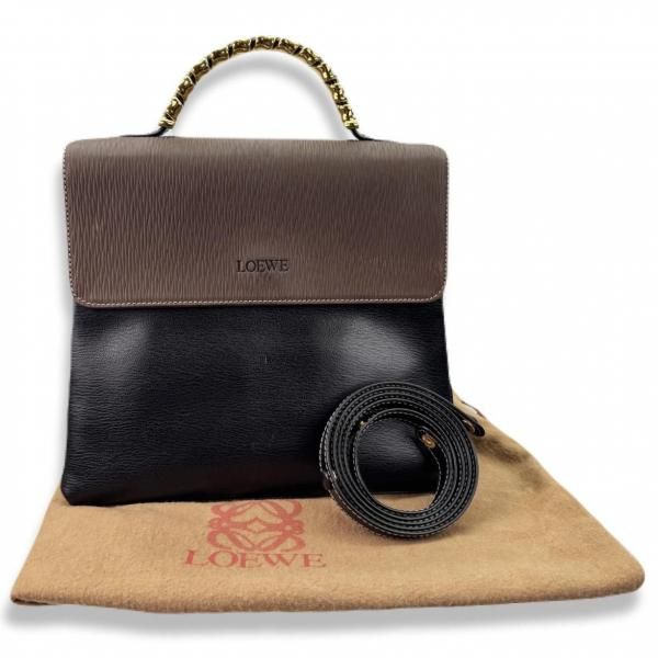 LOEWE　ロエベ　ベラスケス　2WAYハンドバッグ　ショルダー付き　25051411