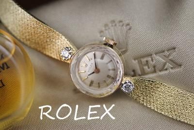 ROLEX ロレックス 14金 ダイヤモンド アンティークカクテルウォッチ*3194rolex - きよみのアンティーク-公式サイト