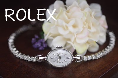 ROLEX ロレックス 14金ケース＆ ダイヤモンドテニスブレス