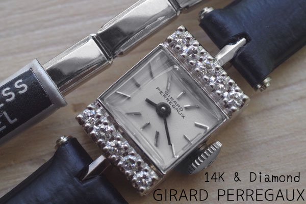 Girard-Perregaux ジラールペルゴ 14金 金無垢 レディース 機械式時計 
