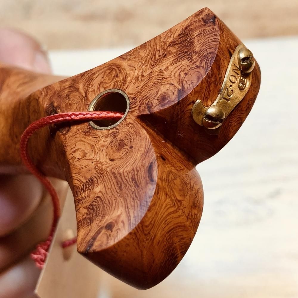 Fish Tail Grip /110Straight 花梨 【フィッシュテールグリップ