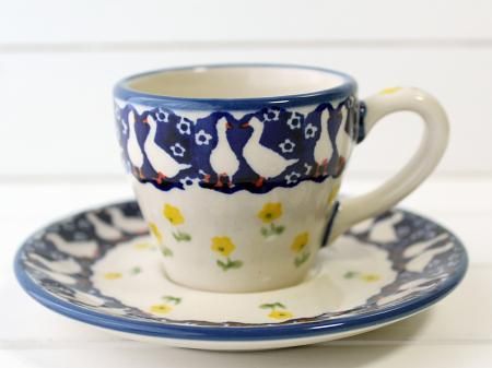 ポーリッシュポタリー（ポーランド食器）デミダスエスプレッソC&S F37