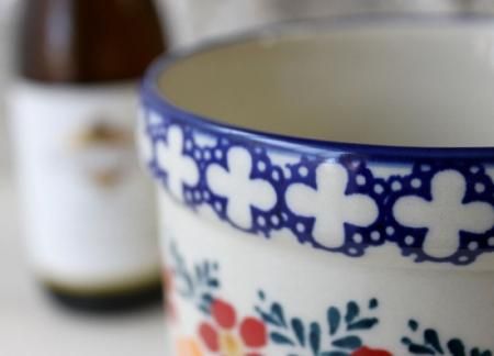 ポーリッシュポタリー(ポーランド食器)ワインクーラー P82-ALC17