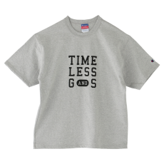 ファッション Tシャツ オリジナルtシャツ ユニセックス グレー 黒字 Timeless Gallery Store