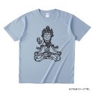 さとり-SATORI-　瞑想ポーズ　 〈オーガニックコットンTシャツ〉
