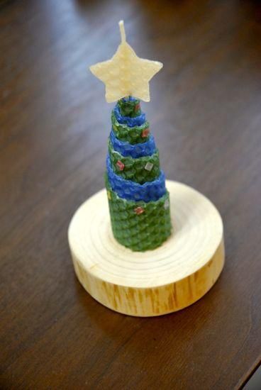 ツリーキャンドル - ミツロウキャンドル akarizm -アカリズム-〈WEB SHOP〉