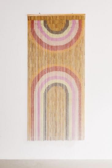 Rainbow Bamboo Beaded Curtain - 【アーバンアウトフィッターズ