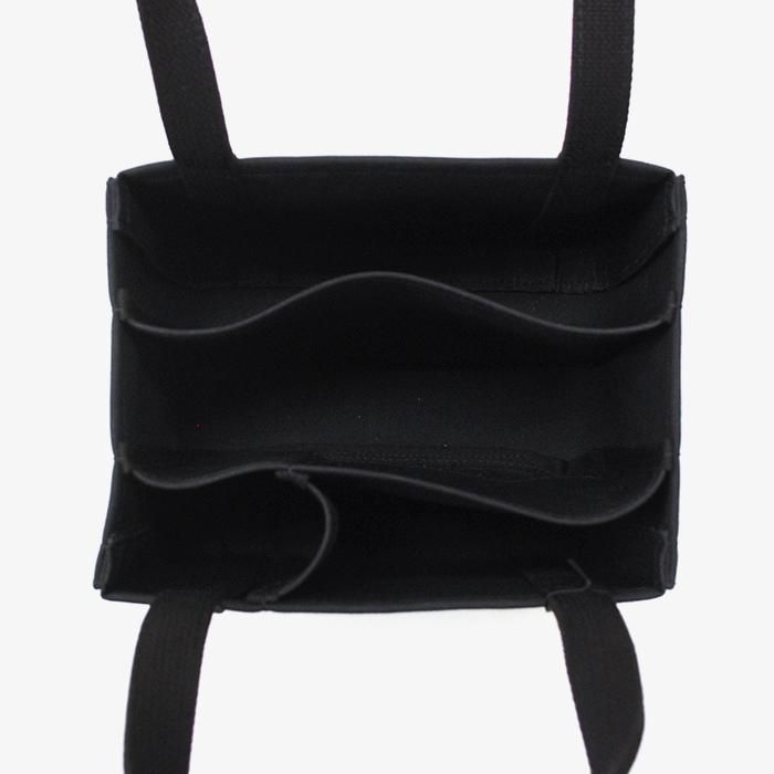CHACOLI  FRAME TOTE 02（BLACK） CHACOLI | Frame Collection | TOTE BAG | 02 | BLACK - Stripe