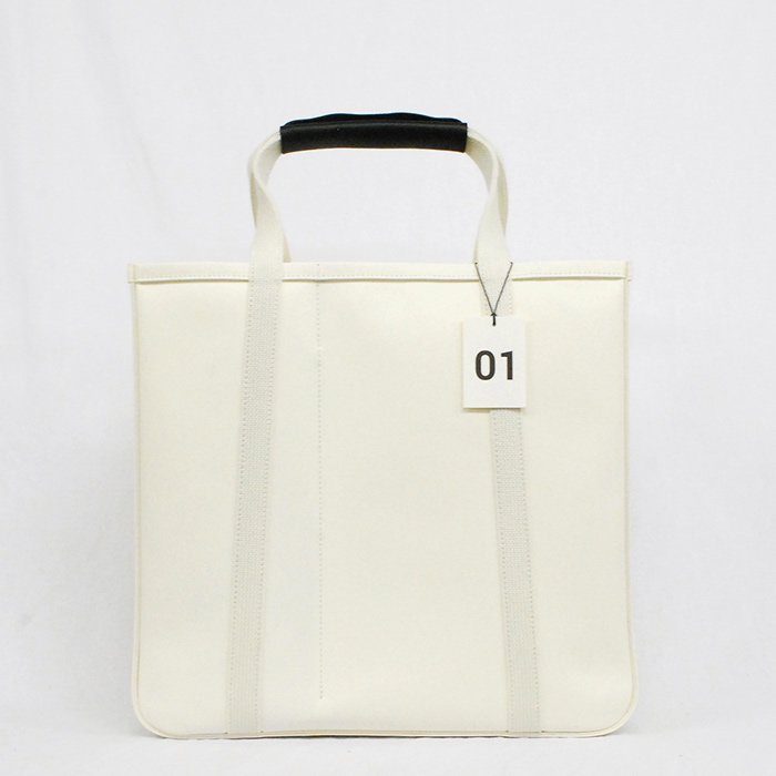 CHACOLI | Frame Collection | TOTE BAG | 01 | WHITE - Stripe-inc Online Shop