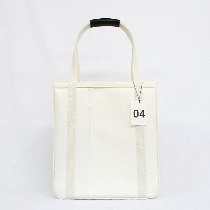 CHACOLI | Frame Collection | TOTE BAG | 04 | WHITE - Stripe-inc Online Shop