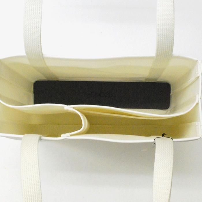 CHACOLI | Frame Collection | TOTE BAG | 04 | WHITE - Stripe