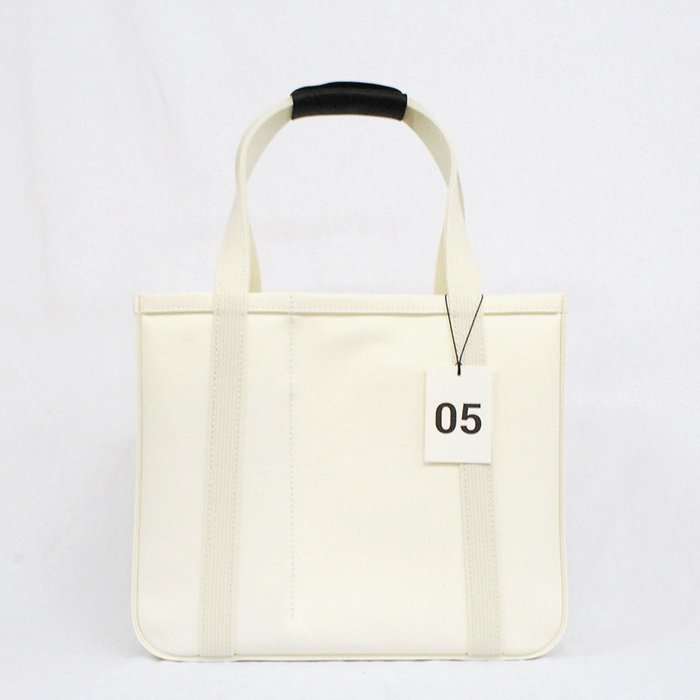 CHACOLI | Frame Collection | TOTE BAG | 05 | WHITE - Stripe-inc