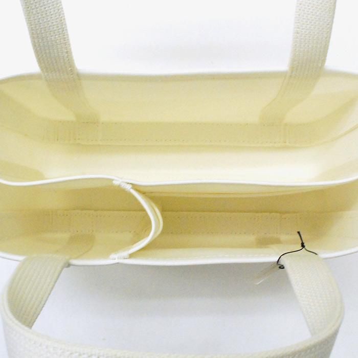 CHACOLI | Frame Collection| TOTE BAG | 06 | WHITE - Stripe-inc