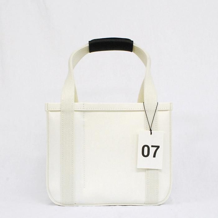 CHACOLI | Frame Collection | TOTE BAG | 07 | WHITE - Stripe-inc