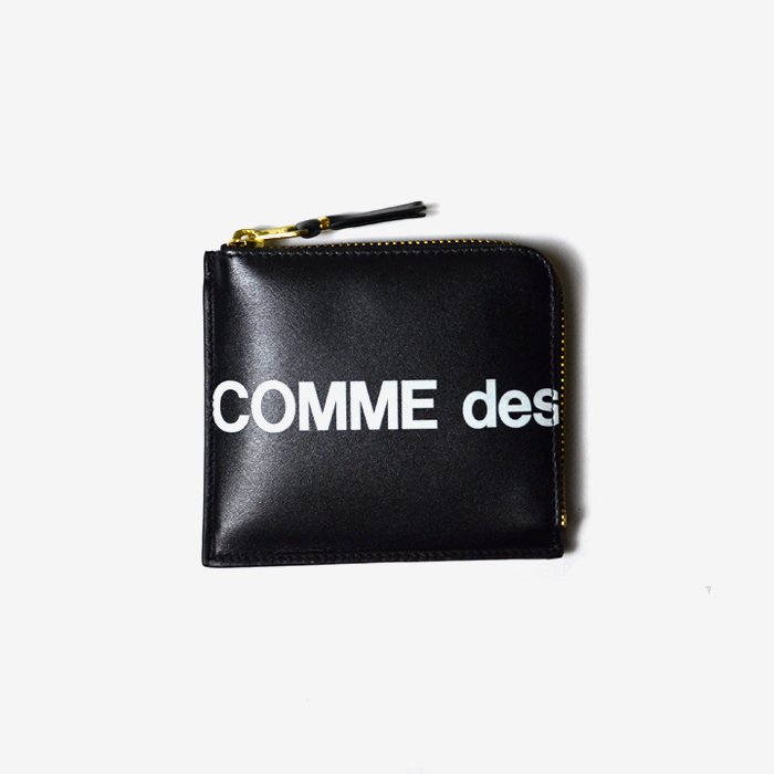 CDG Wallet | Huge Logo | Black - Stripe-inc Online Shop