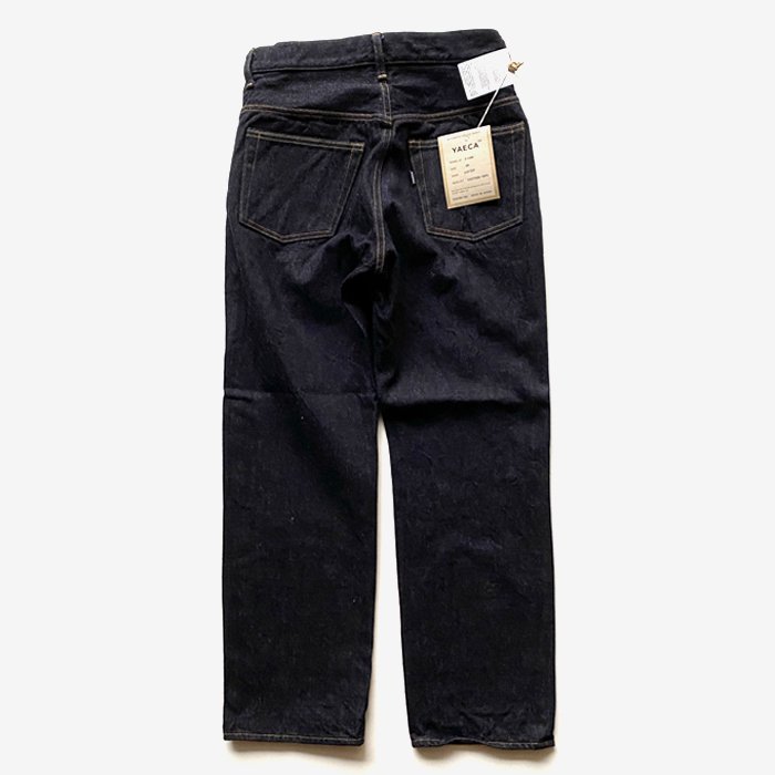 YAECA | WOMEN | 3-14W DENIM | PIPED STEM | INDIGO - Stripe-inc Online Shop